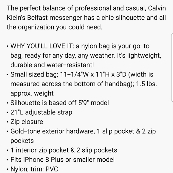 Calvin Klein New Belfast Signature Messenger Bag - Picture 4 of 4